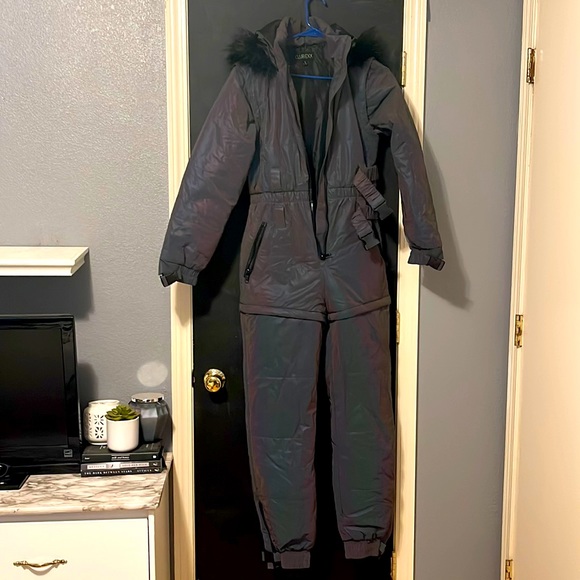 Dolls Kill Pants - Snowsuit Club Exx Astro Fusion Reflective